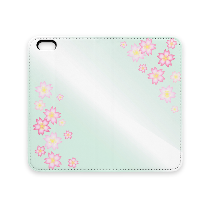 手帳型iPhoneケース(ベルトなし) - iPhone 6 / 6s - ストラップ穴 なし
