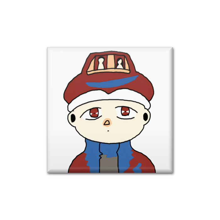 缶バッジ - 四角形40mm