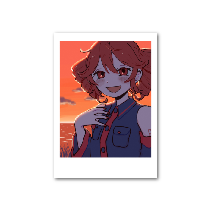 フォト風カード - 縦 - 片面