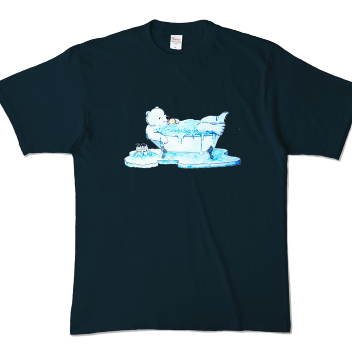 カラーTシャツ - XL - ネイビー (濃色)