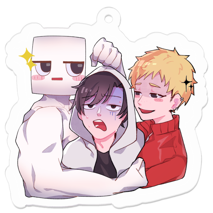 アクリルキーホルダー - 50 x 50 (mm)