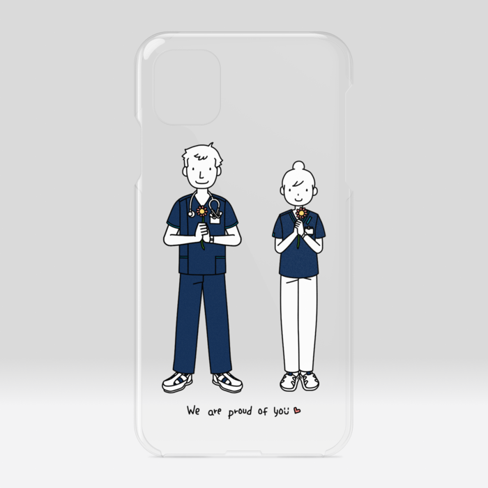クリアiPhoneケース - iPhone11