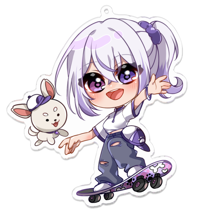 アクリルキーホルダー - 100 x 100 (mm)