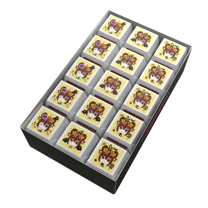 DECOチョコ - 列ごとにデザイン（45個入り）
