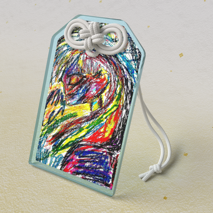 アクリルお守り - 50 × 80mm(6)