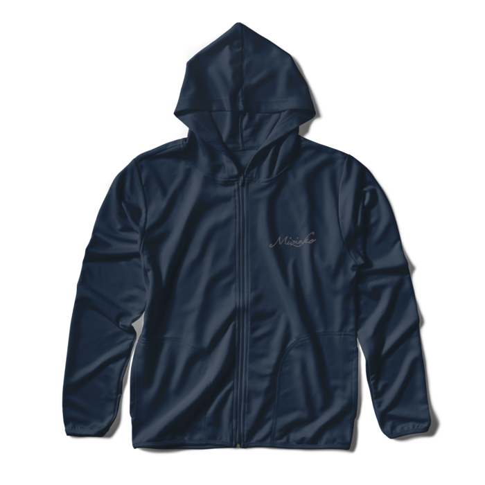 ジップパーカー - S - ネイビー