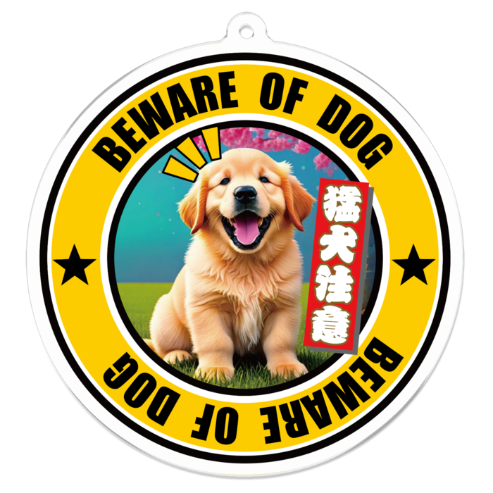 アクリルキーホルダー - 70 x 70 (mm)