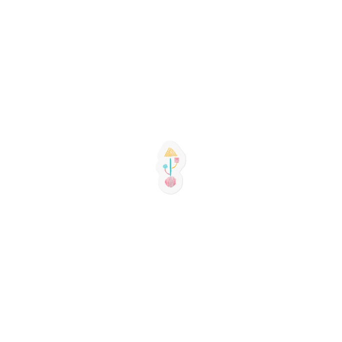 ステッカー - 100 x 100 (mm)