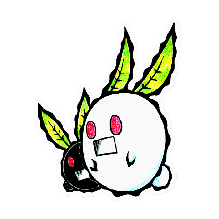 ステッカー - 100 x 100 (mm)