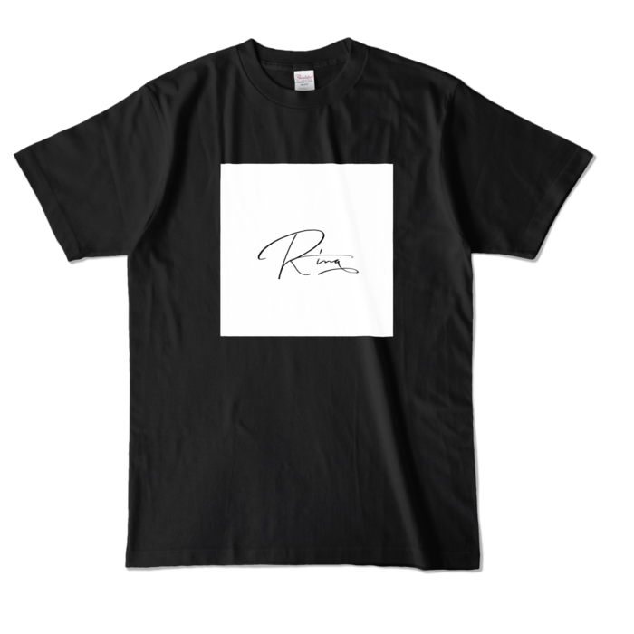 カラーTシャツ - L - ブラック (濃色)