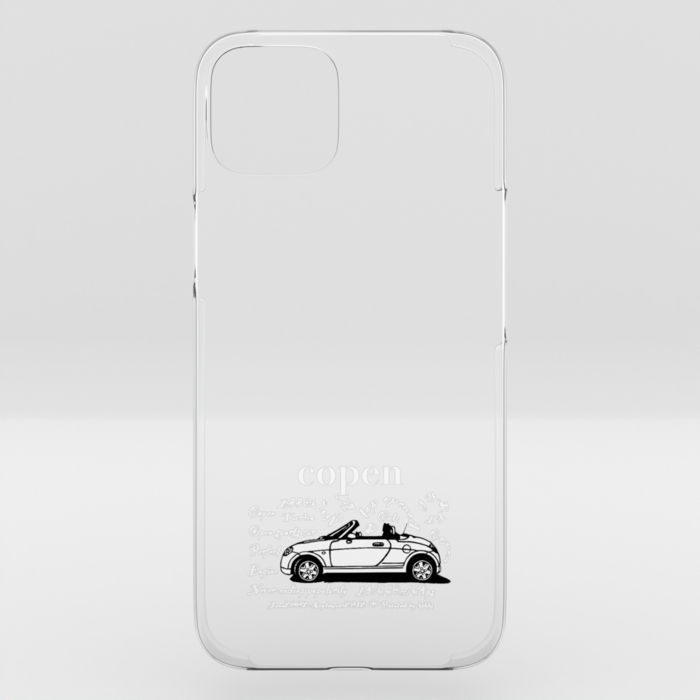 クリアiPhone 16 Plus白字