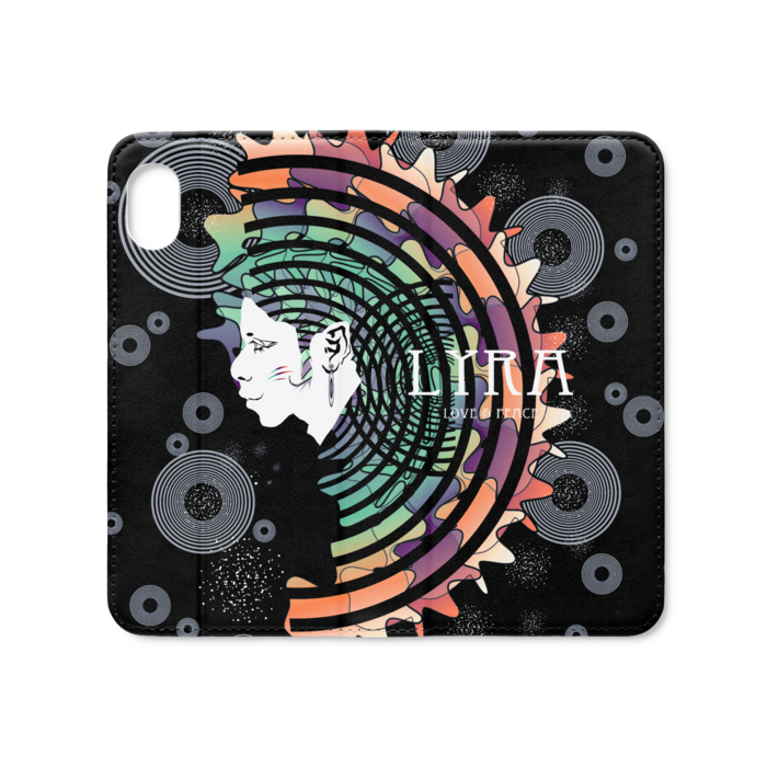 手帳型iPhoneケース（ベルトなし） - iPhone XR - ストラップ穴 なし