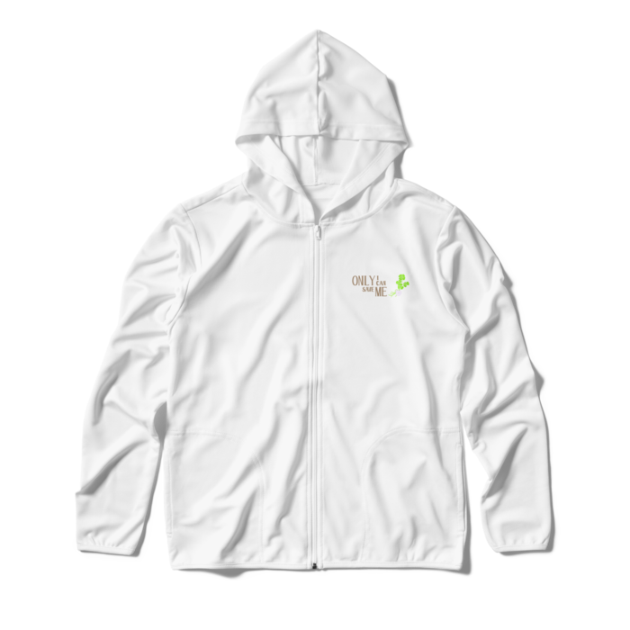 ジップパーカー - M - ホワイト