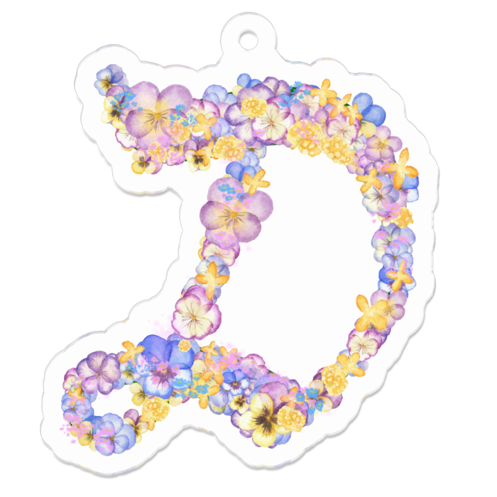 D　アクリルキーホルダー - 50 x 50 (mm)(3)