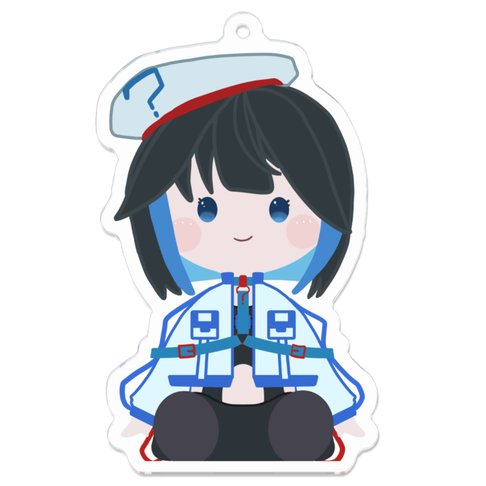 アクリルキーホルダー（コーティング） - 70 x 70 (mm)