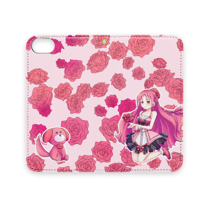 手帳型iPhoneケース（ベルトなし） - iPhone 8 / 7 / SE2 - ストラップ穴 あり