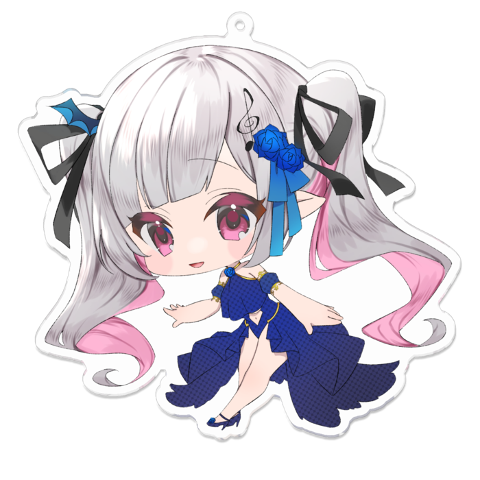 アクリルキーホルダー - 100 x 100 (mm)