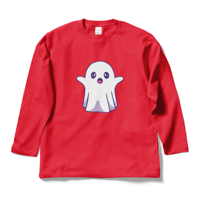 ロングスリーブTシャツ - L - レッド