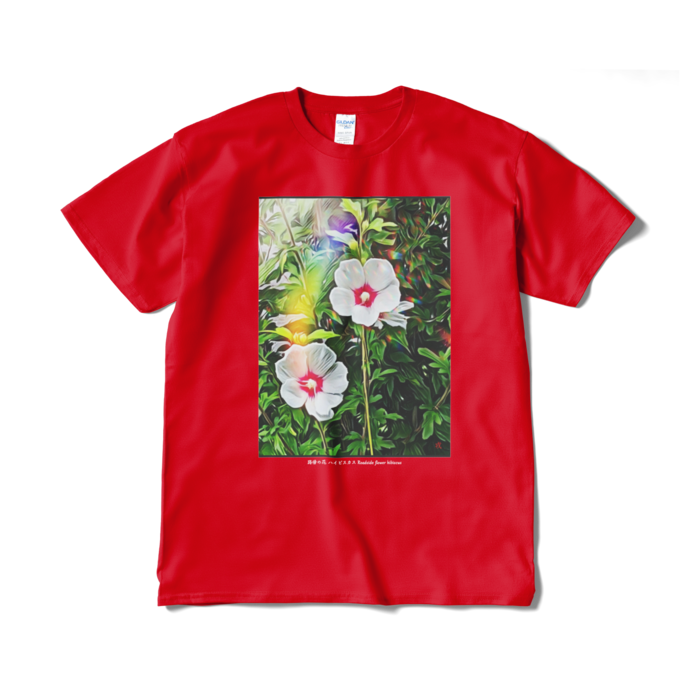 オリジナル デザイン Tシャツ  - XL - レッド