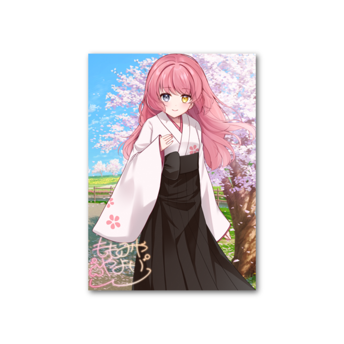 フォト風カード - 縦 - 片面