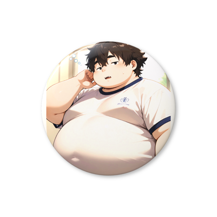 【缶バッジ(バリュー)】大豆くん(体操服B) 76mm