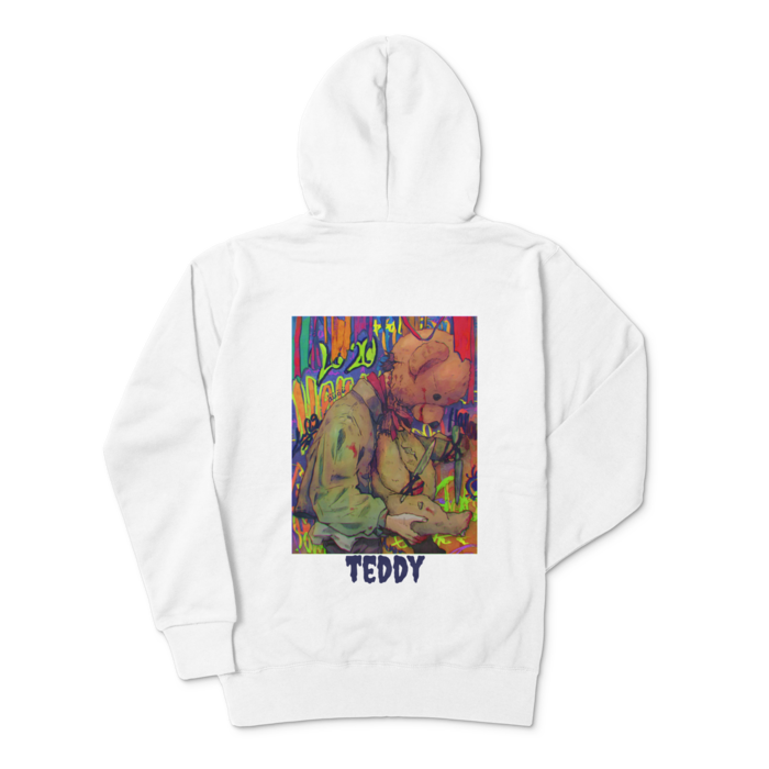 teddyパーカー - L - ホワイト