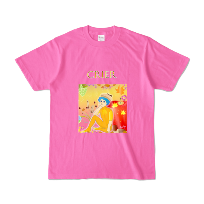 カラーTシャツ - S - ピンク (濃色)