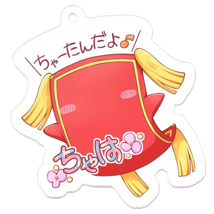 アクリルキーホルダー(コーティング) - 50 x 50 (mm)