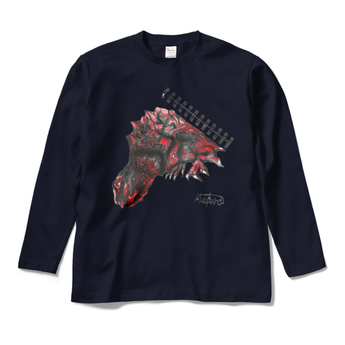 ロングスリーブTシャツ - M - ネイビー