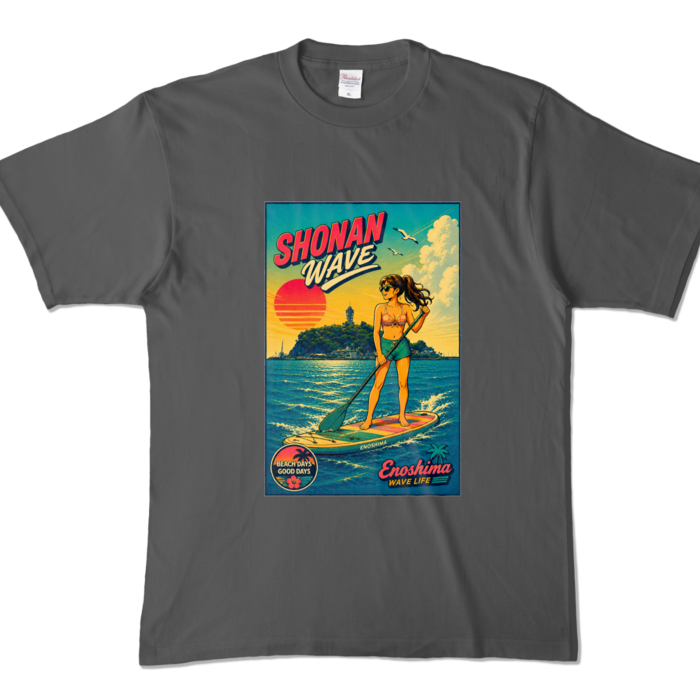 カラーTシャツ - XL - チャコール (濃色)
