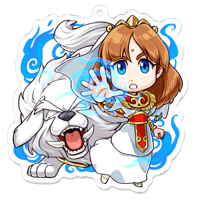 アクリルキーホルダー - 70 x 70 (mm)