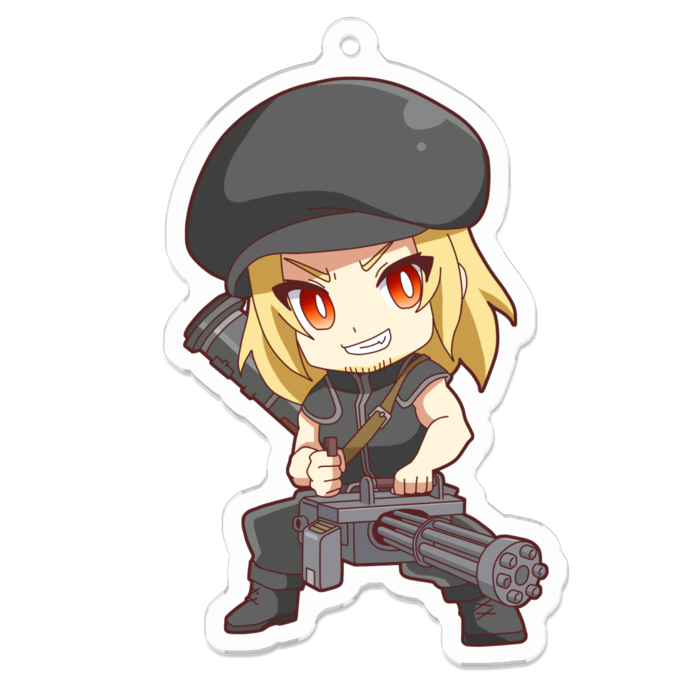 アクリルキーホルダー - 70 x 70 (mm)