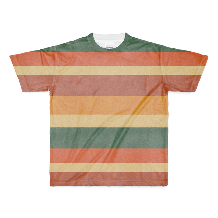 フルグラフィックTシャツ - M - 両面印刷