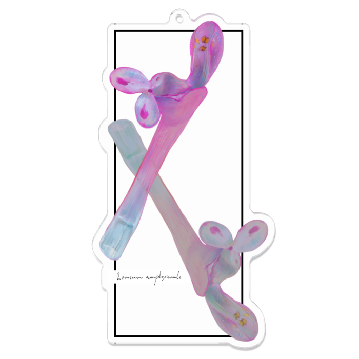 アクリルキーホルダー - 100 x 100 (mm)