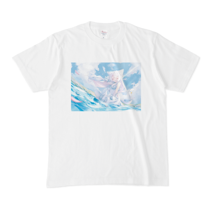 Tシャツ - M - 白(表情4)