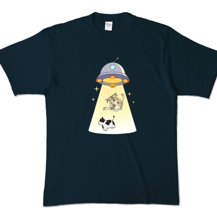 カラーTシャツ - XL - ネイビー (濃色)