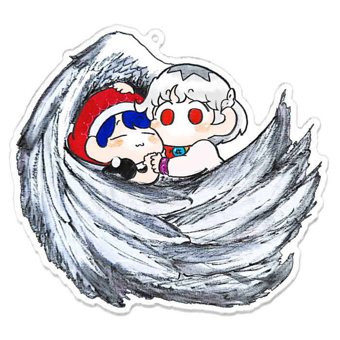 アクリルキーホルダー - 100 x 100 (mm)