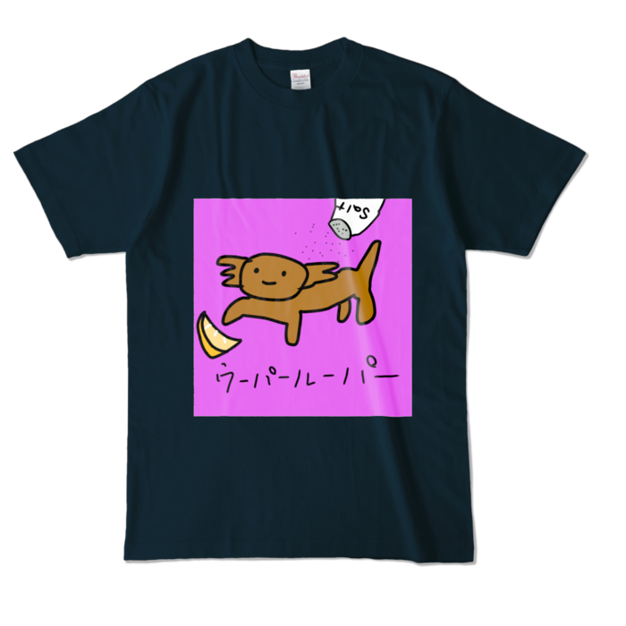 カラーTシャツ - L - ネイビー (濃色)