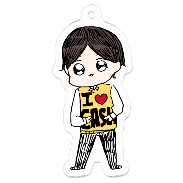 アクリルキーホルダー - 50 x 50 (mm)