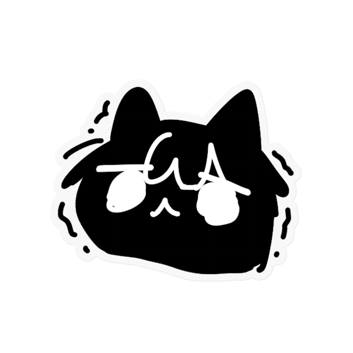 ステッカー - 100 x 100 (mm)