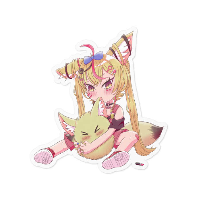 ステッカー - 100 x 100 (mm)