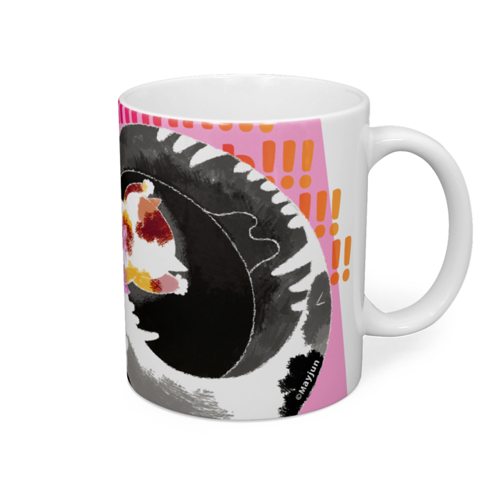 マグカップ - 直径 8 cm / 高さ 9.5 cm