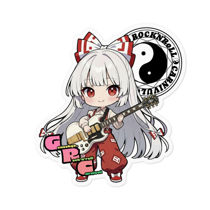 ステッカー - 100 x 100 (mm)