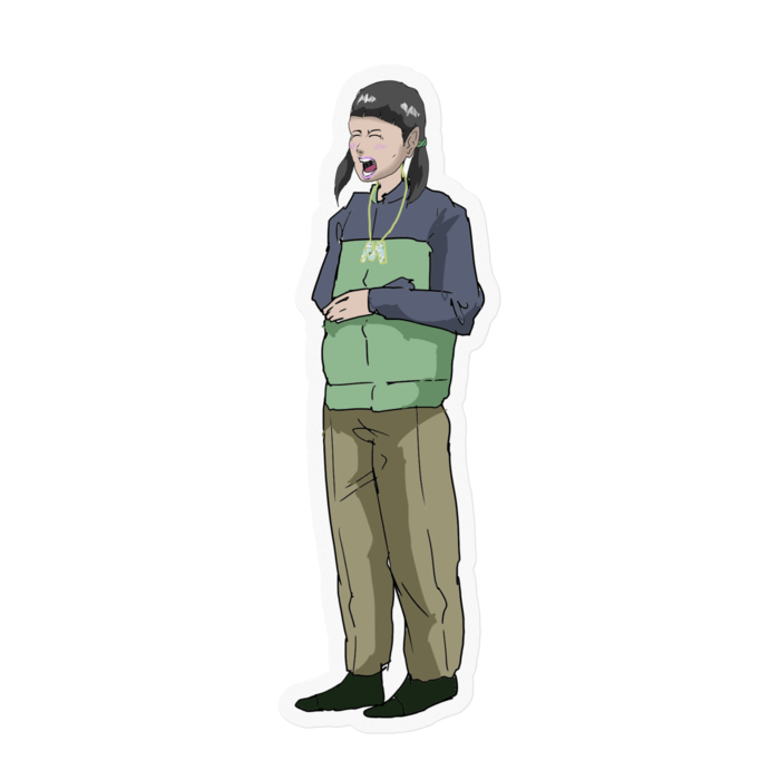 ステッカー - 100 x 100 (mm)(77)