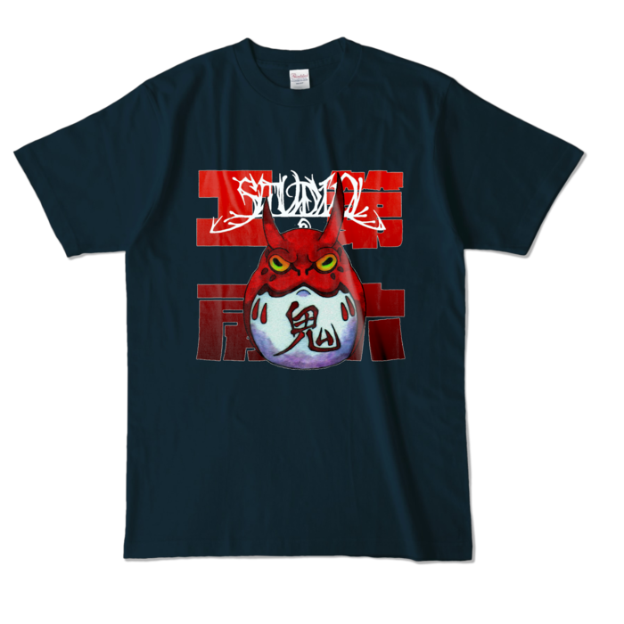 カラーTシャツ - L - ネイビー (濃色)