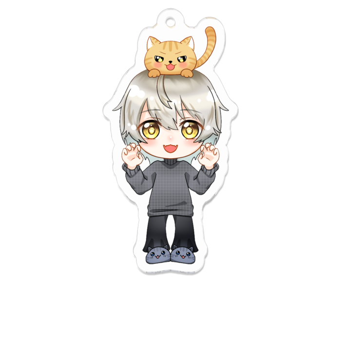 アクリルキーホルダー - 70 x 70 (mm)