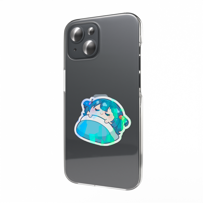 ホログラムスマホステッカー - 縦