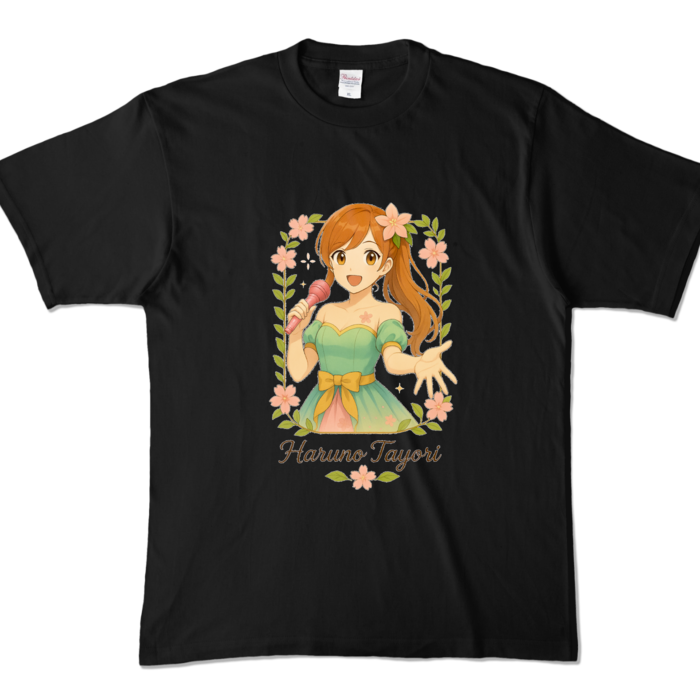 カラーTシャツ - XL - ブラック (濃色)