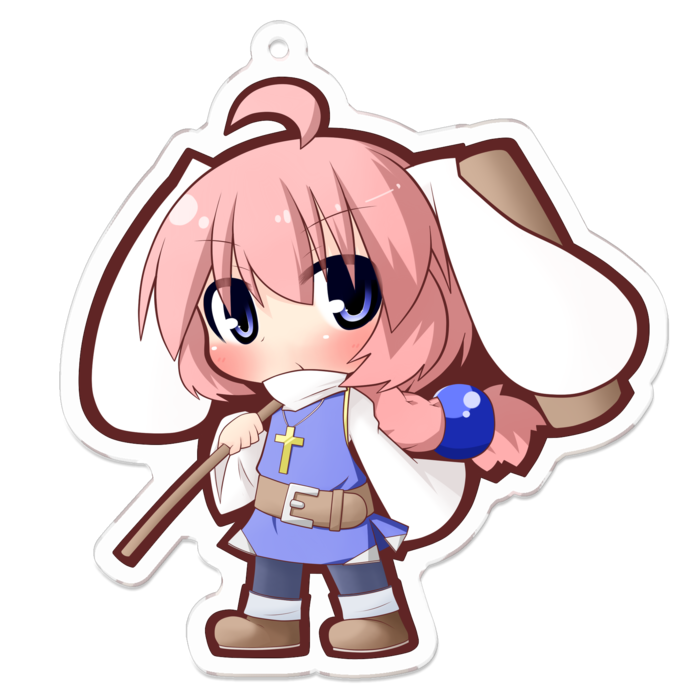 アクリルキーホルダー - 70 x 70 (mm)