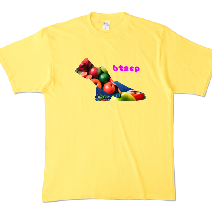 カラーTシャツ - XL - イエロー (濃色)